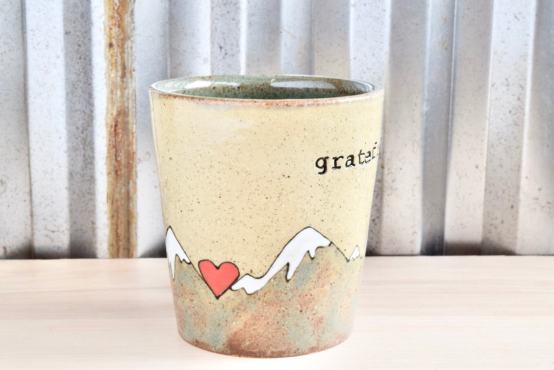 Grateful Heart Mountain Mug