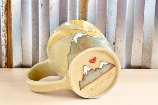 Be Wild Sunrise Mountain Mug