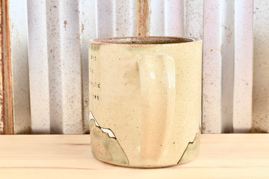 Mary Oliver Heart Mountain Mug