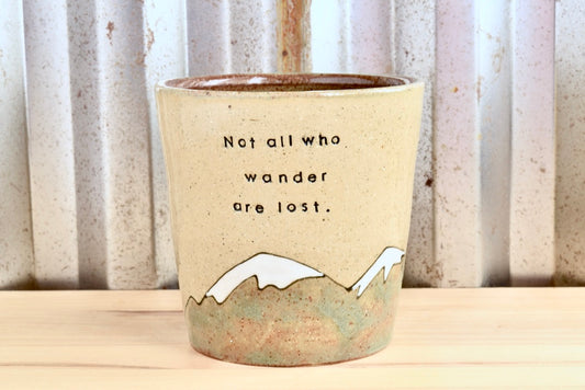 Tolkien Heart Mountain Tumbler