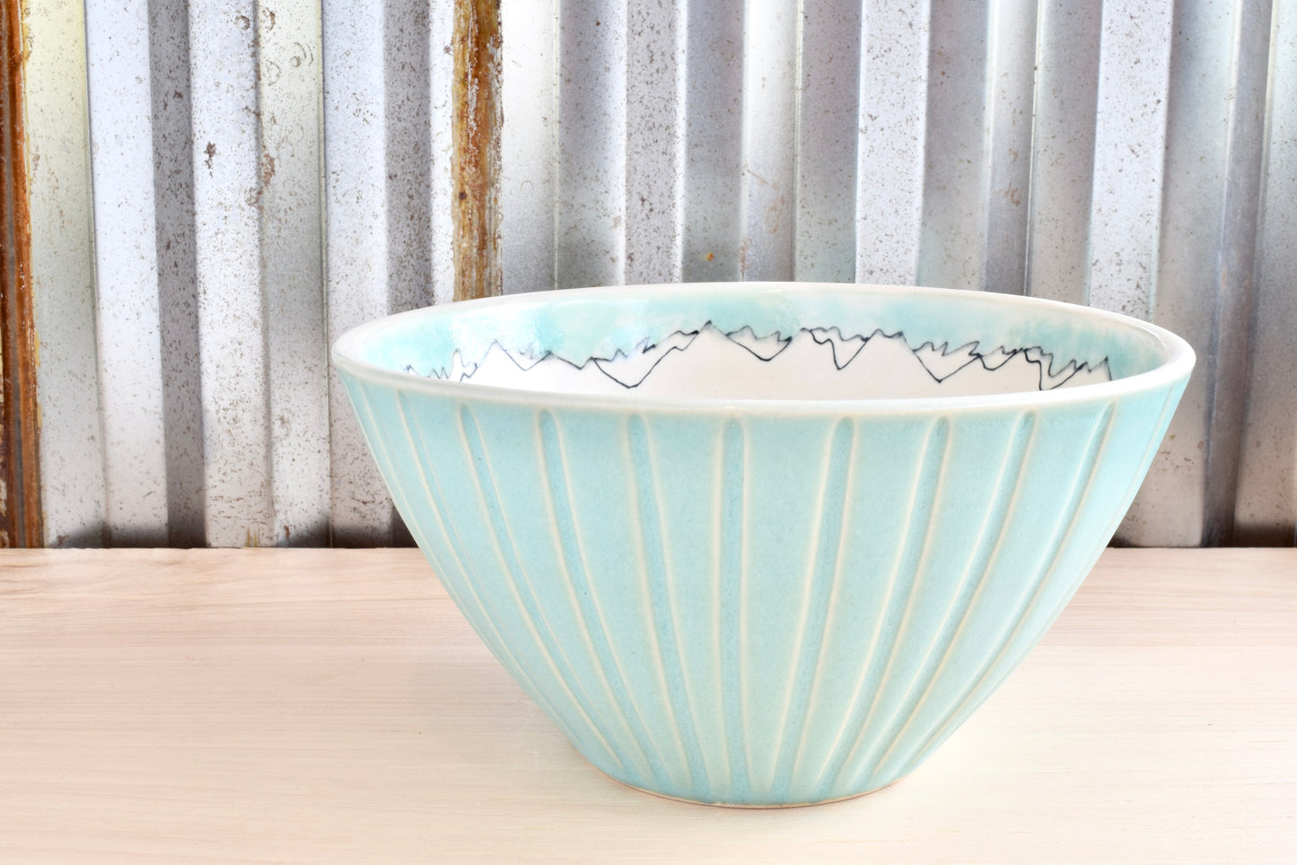 Seafoam Mountain Lover Bowl