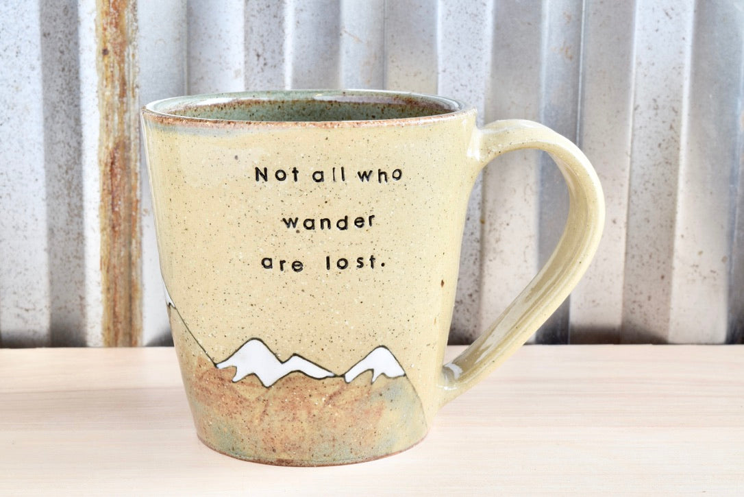 Tolkien Mountain Heart Mug