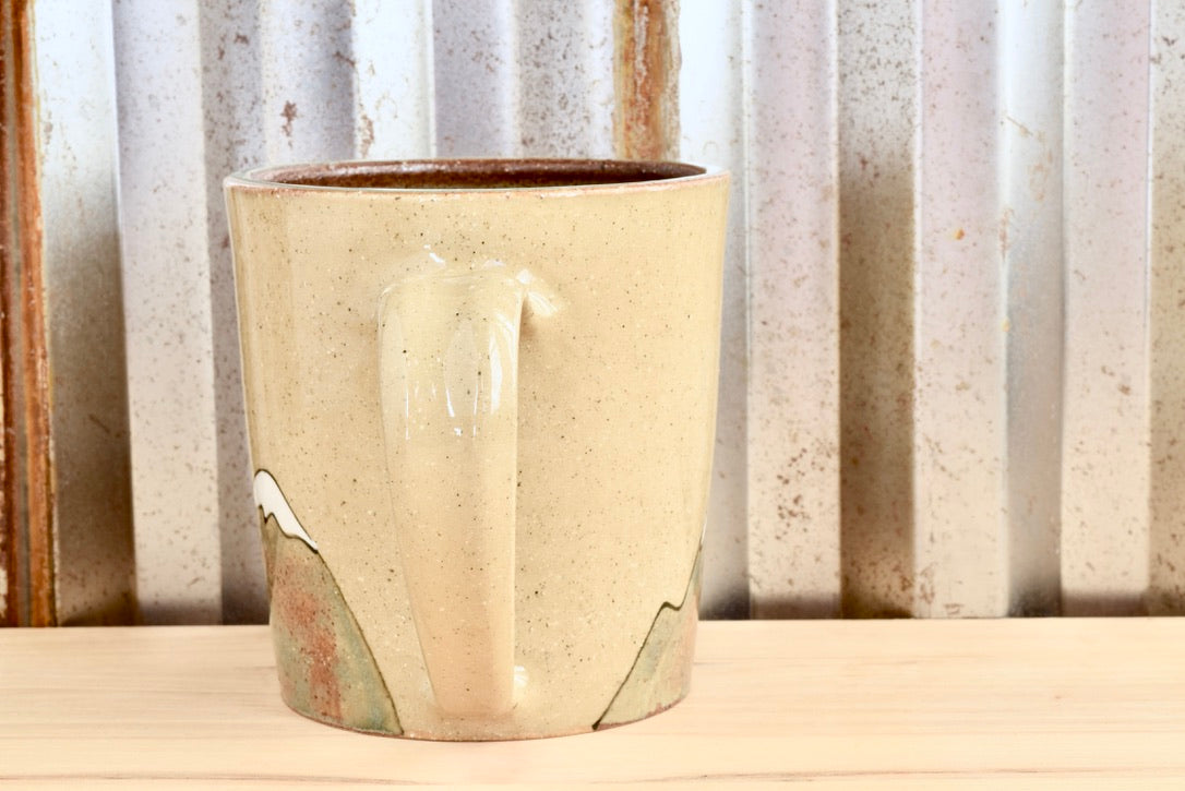 Mountain Girl Heart Mug