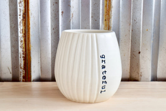 Inspiration Wine Tumbler - grateful