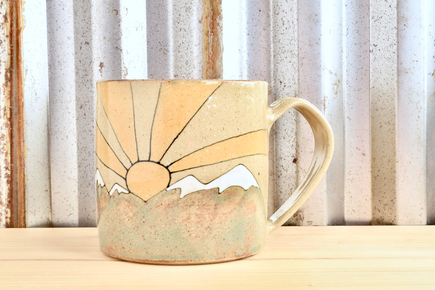 Ridgway Colorado Sunrise Mountain Mug