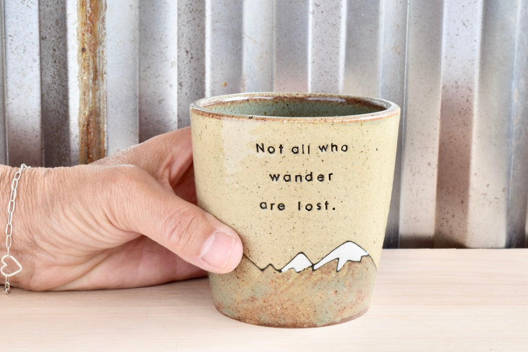 Tolkien Heart Mountain Tumbler