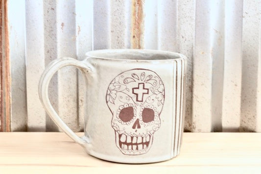 Sugar Skull Hafiz Mug
