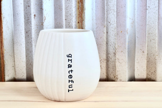 Inspiration Wine Tumbler - grateful