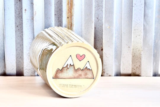Mountain Girl Heart Tumbler