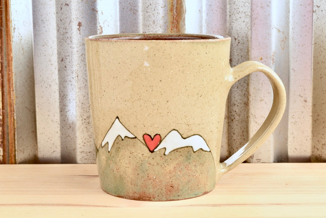 Mary Oliver Heart Mountain Mug