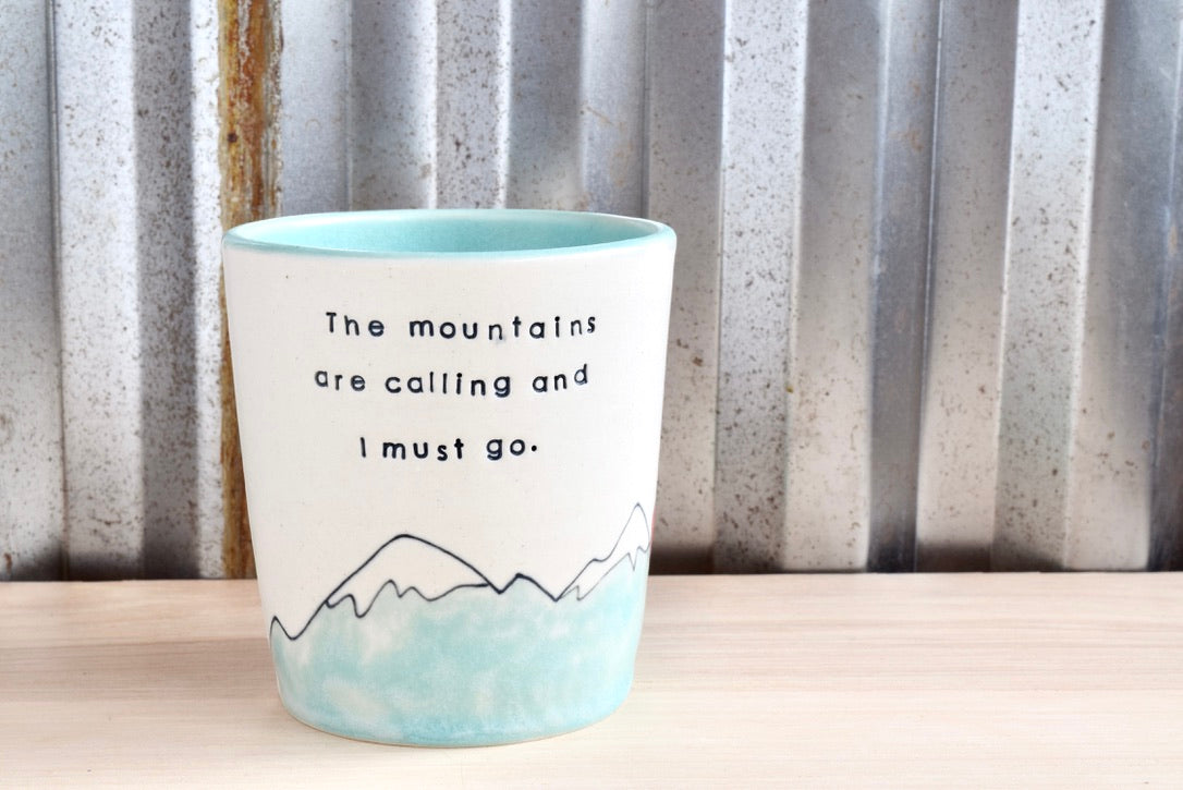 Muir Mountain Heart Tumbler