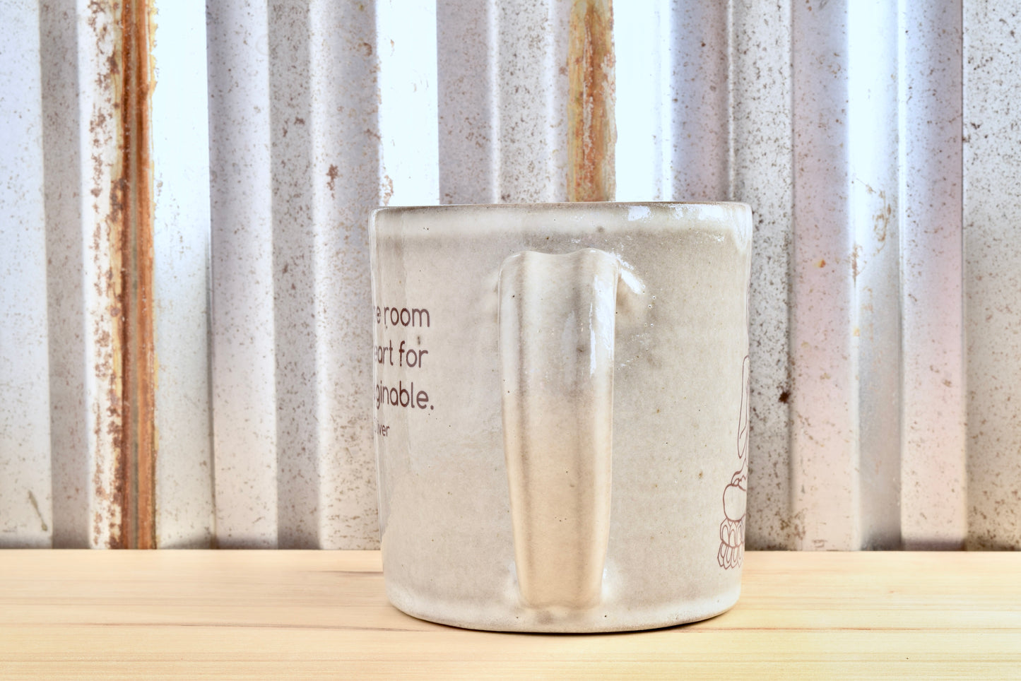 Mary Oliver Buddha Mug