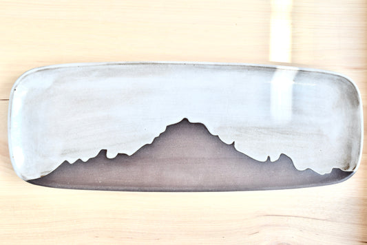 Sneffels Mountain Shadow Serving Plate