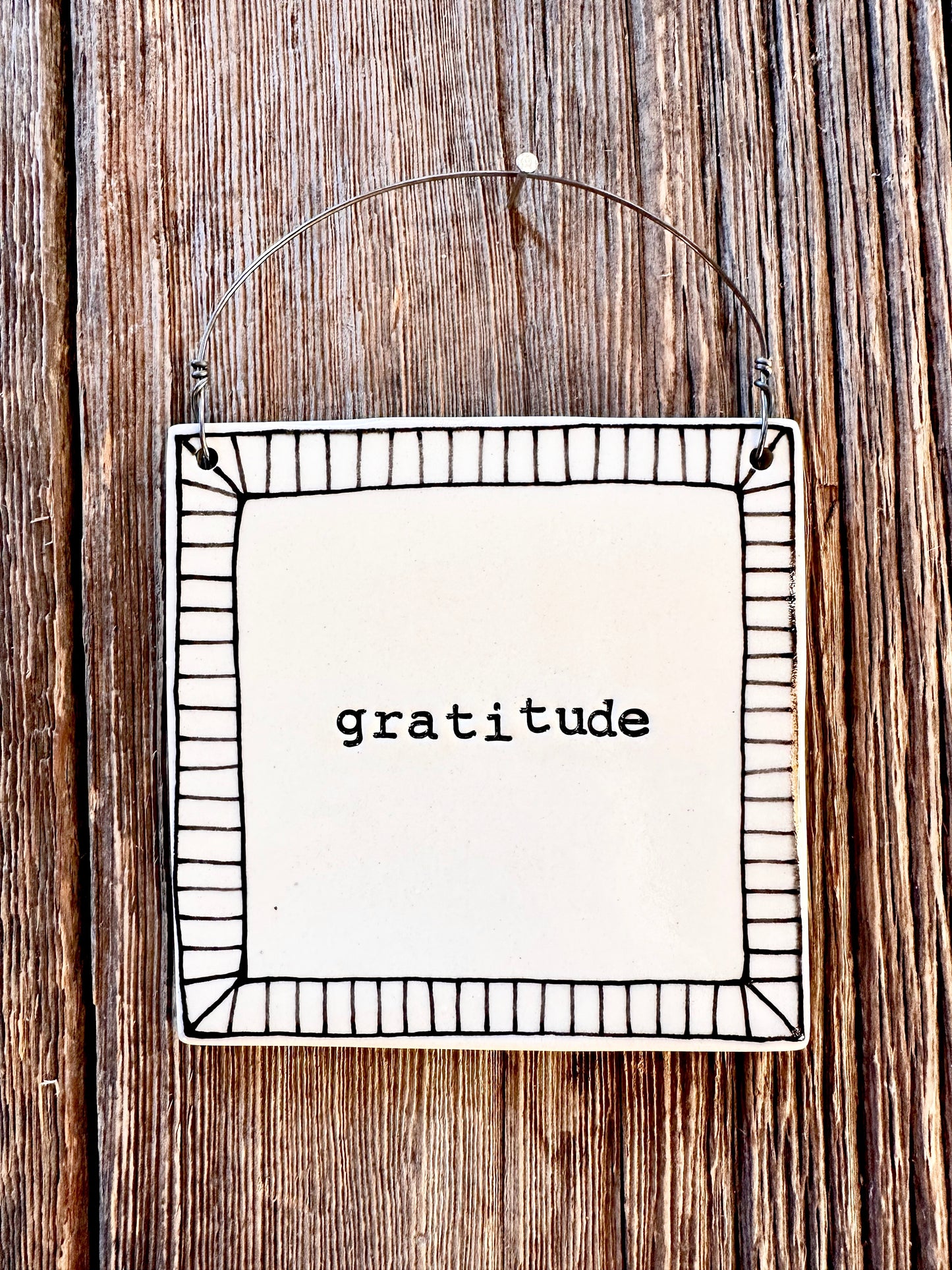 Gratitude Wall Plaque