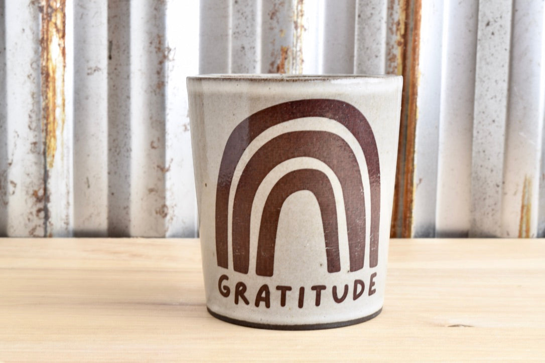 Rainbow Gratitude Tumbler