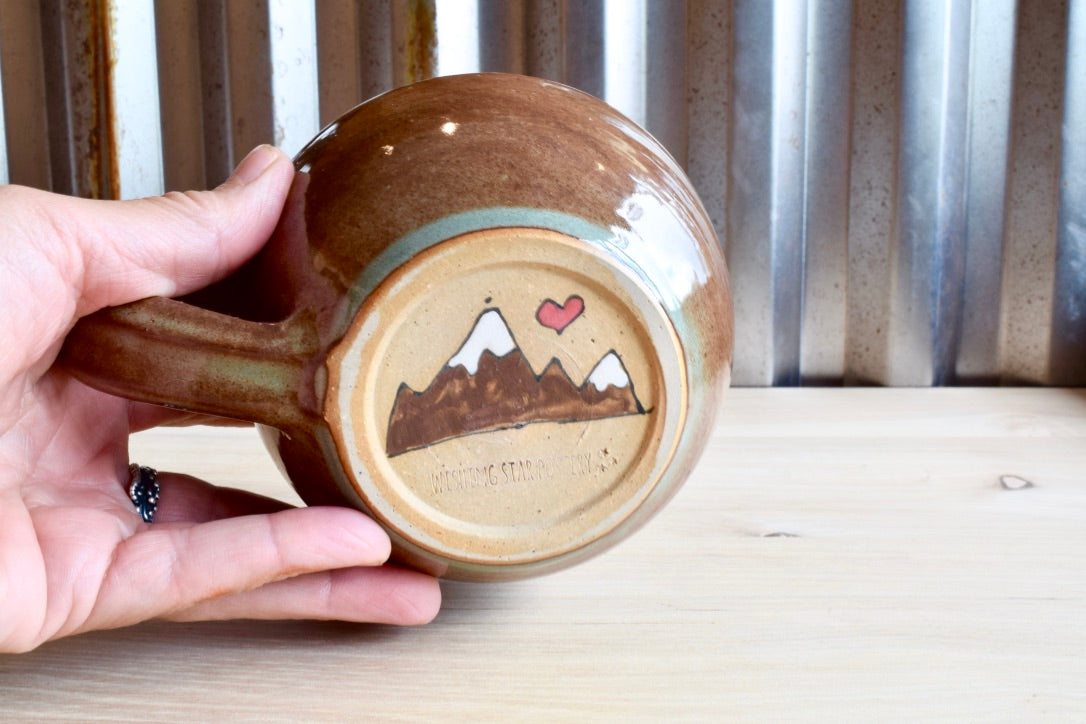 Mountain Lover Latte Mug