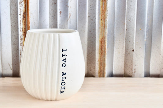Inspiration Wine Tumbler - live ALOHA