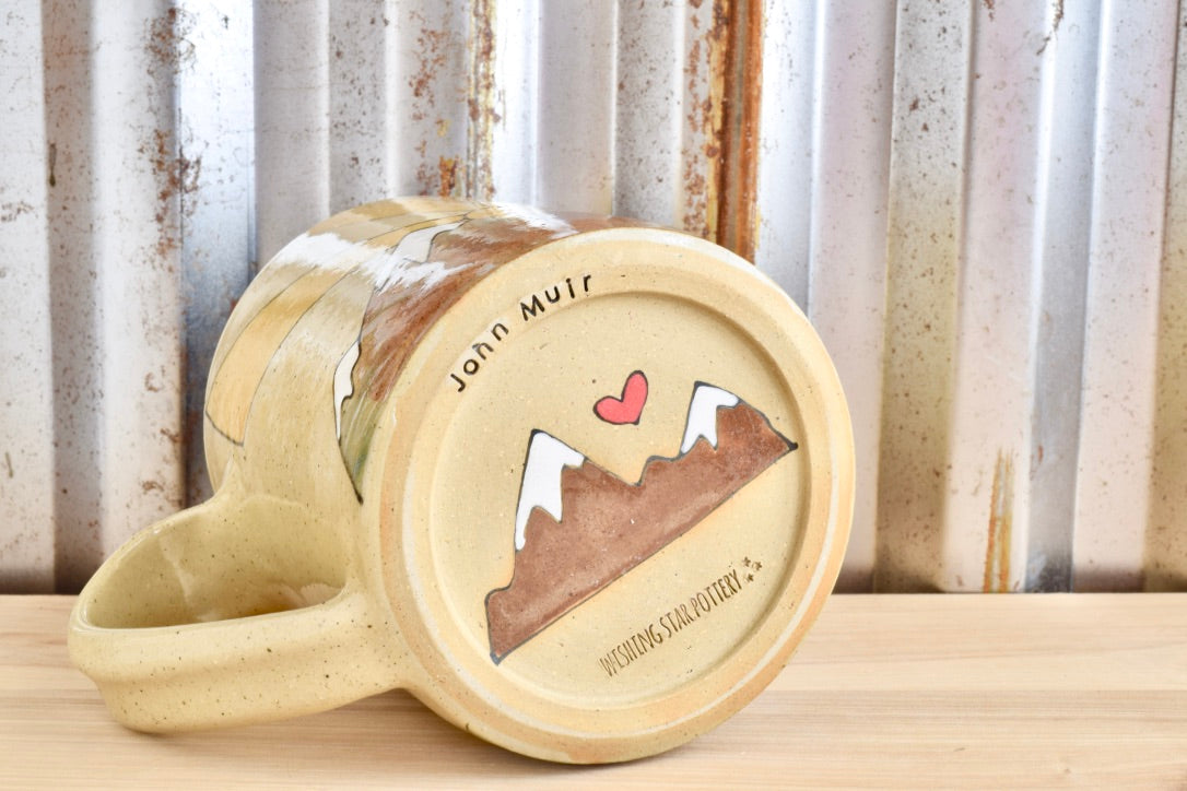 John Muir Find My Soul Sunrise Mountain Mug
