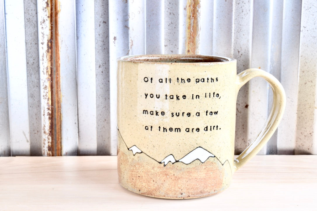 John Muir Hiker Heart Mountain Mug