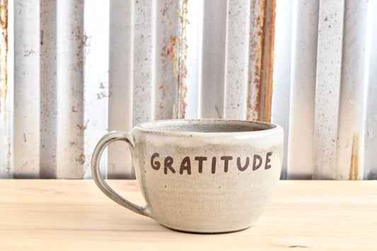 Gratitude Espresso Mug