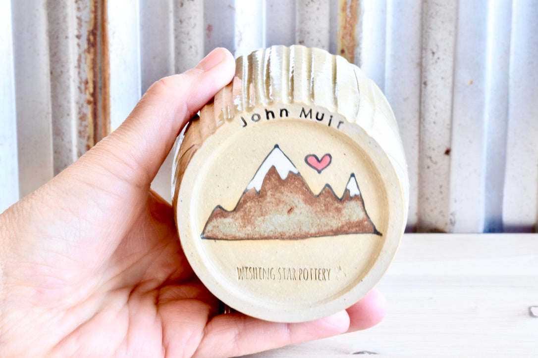 John Muir Find My Soul Mountain Heart Tumbler