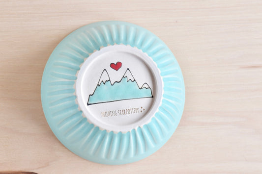 Seafoam Mountain Lover Bowl