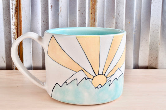 Muir Seafoam Mountains are Calling Sunshine Mug