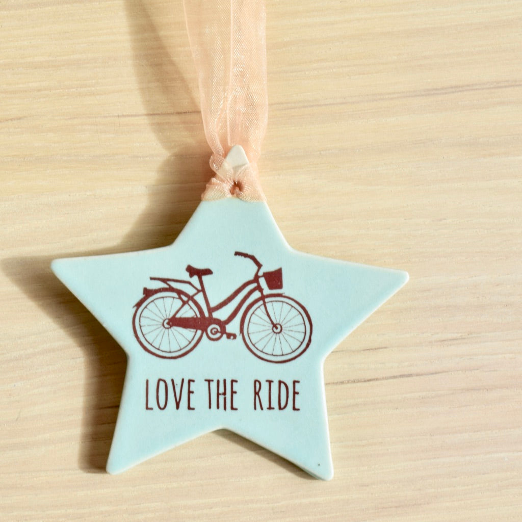 Love the Ride Bike Ornament