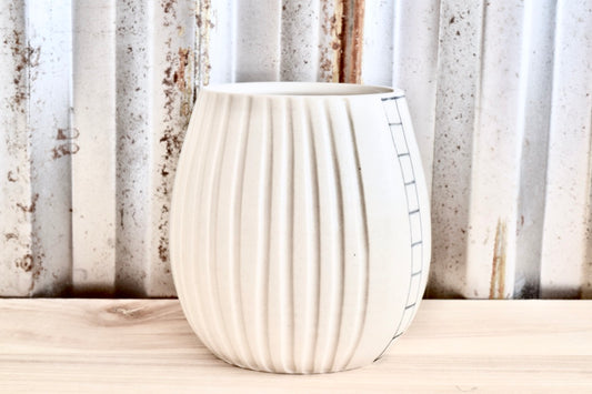 Mod Ladder Design Wine Tumbler