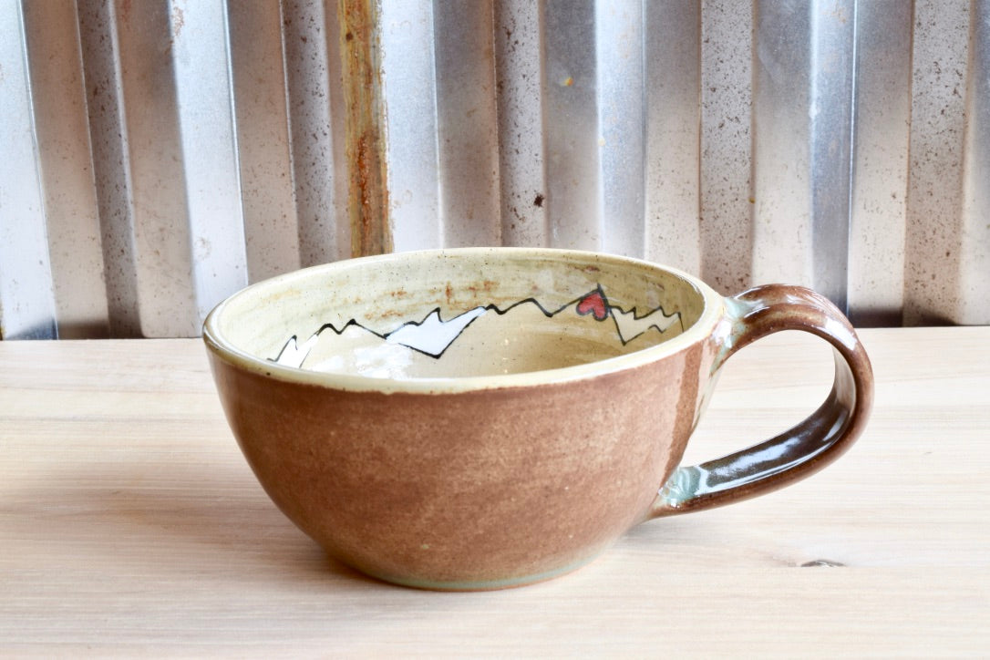 Mountain Lover Latte Mug